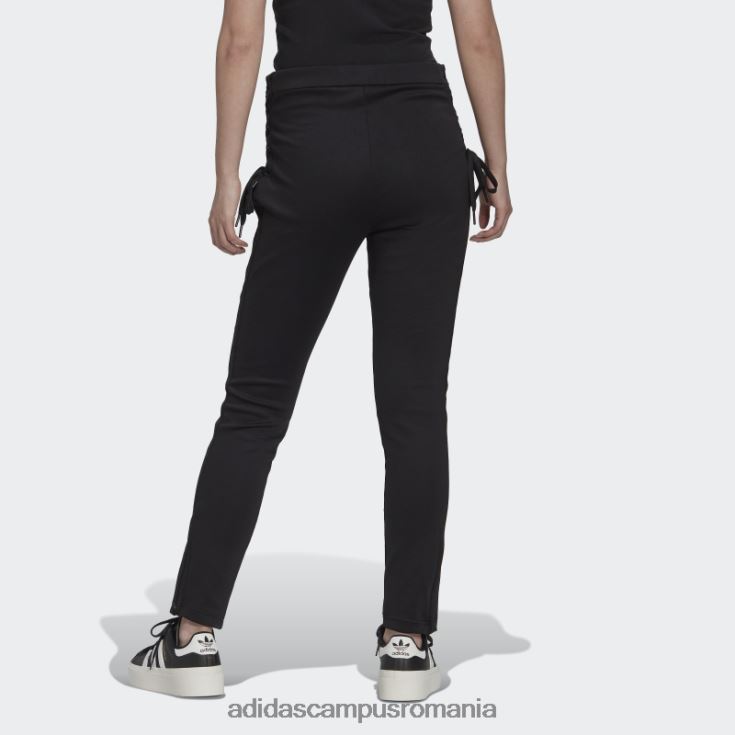 adidas campus romania pantaloni slim cu dantelă întotdeauna originali negri femei negru J266N223948