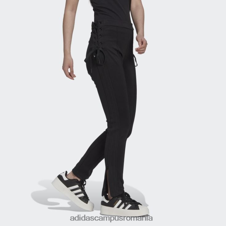 adidas campus romania pantaloni slim cu dantelă întotdeauna originali negri femei negru J266N223948