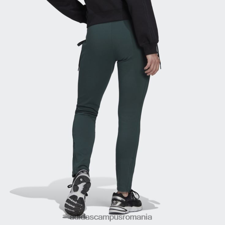adidas campus romania pantaloni slim cu dantela intotdeauna original verde mineral adidas femei verde mineral J266N223844