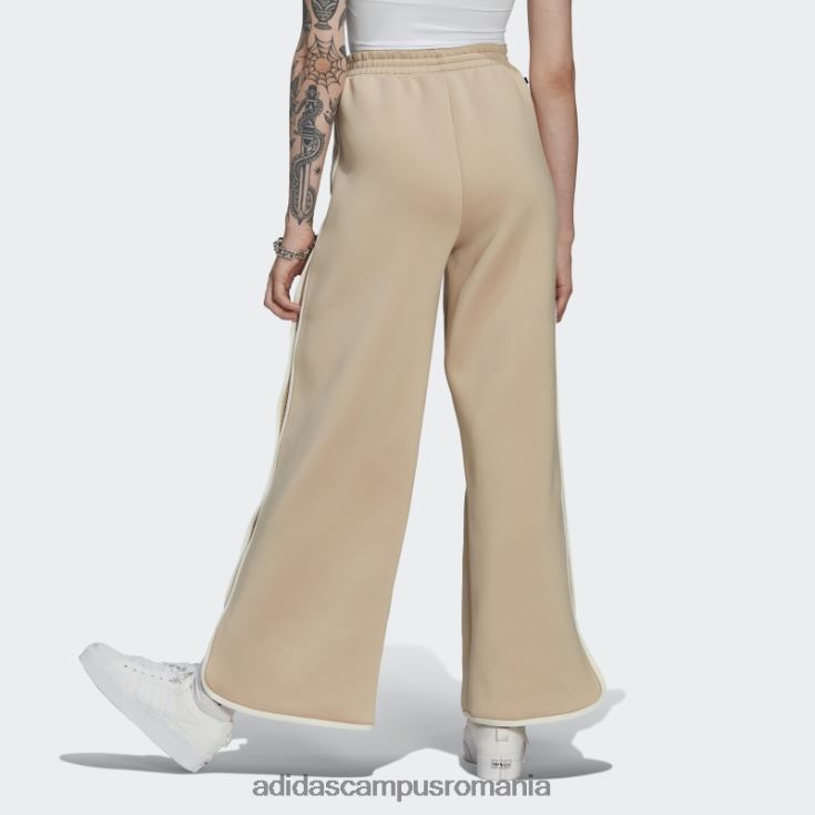 adidas campus romania pantaloni spacer cu detalii de legare bej femei bej J266N224008