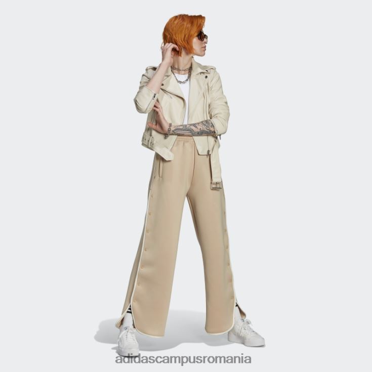 adidas campus romania pantaloni spacer cu detalii de legare bej femei bej J266N224008