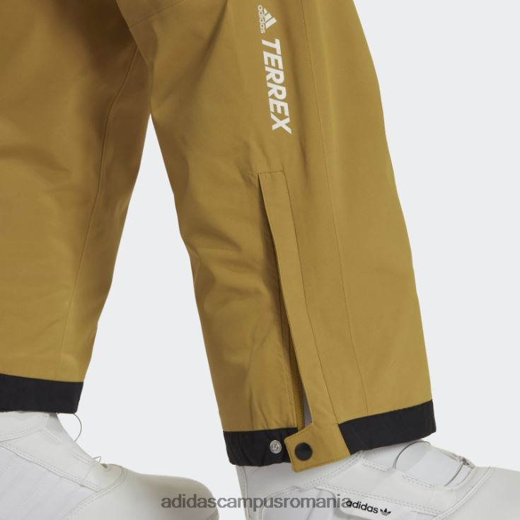 adidas campus romania pantaloni stretch izolati in doua straturi olive resort femei măsline J266N223944