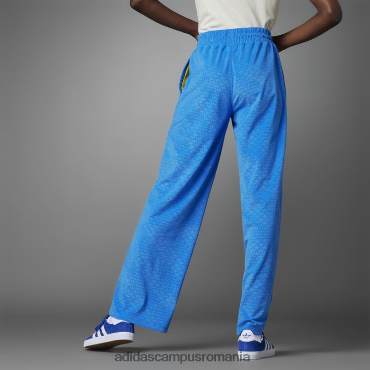 adidas campus romania pasăre albastră adicolor heritage acum pantaloni din velur femei pasare albastra J266N223830