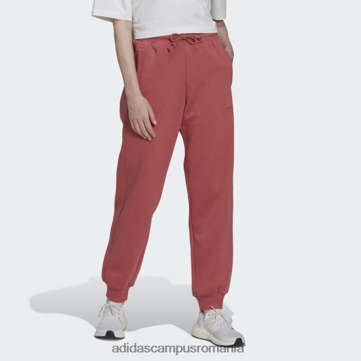 adidas campus romania roșii all szn pantaloni fleece femei roșu J266N223980