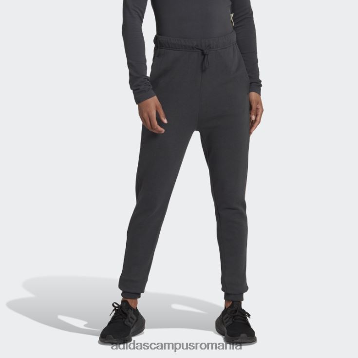 adidas campus romania studio lounge pantaloni cu talie înaltă carbon femei carbon J266N223995