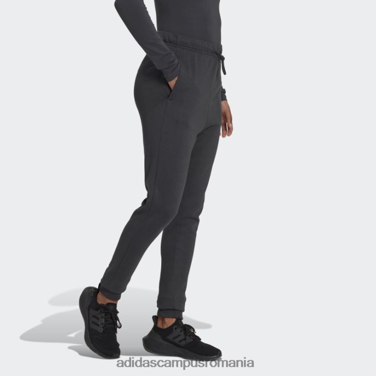 adidas campus romania studio lounge pantaloni cu talie înaltă carbon femei carbon J266N223995