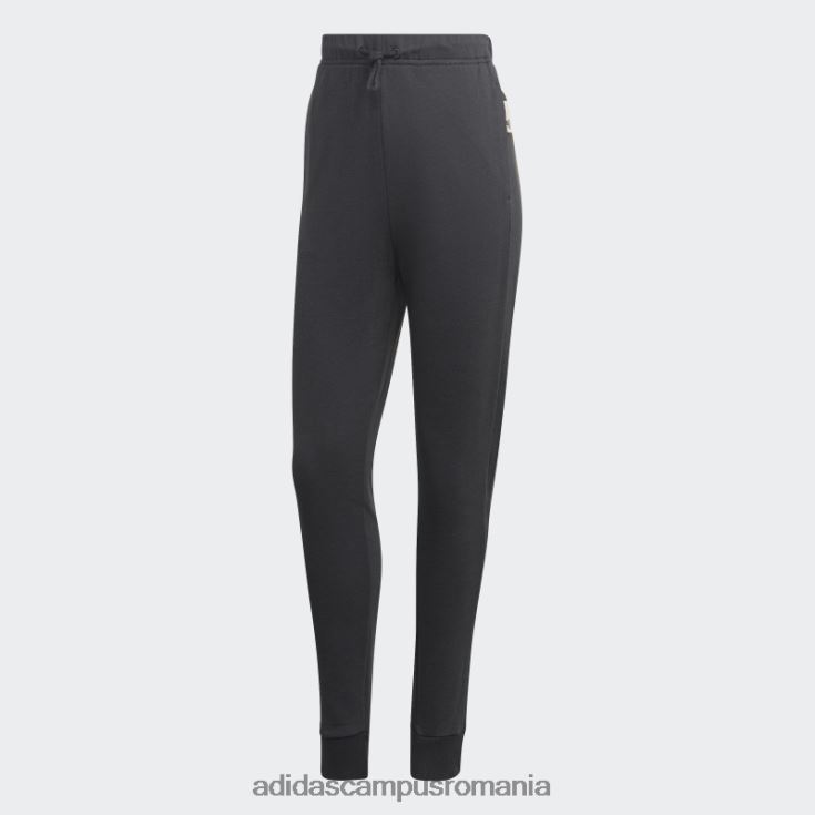 adidas campus romania studio lounge pantaloni cu talie înaltă carbon femei carbon J266N223995