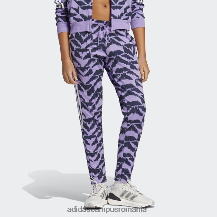 adidas campus romania tiro costum up lifestyle pantaloni de sport violet femei violet/cerneală/multicolor/alb J266N223845