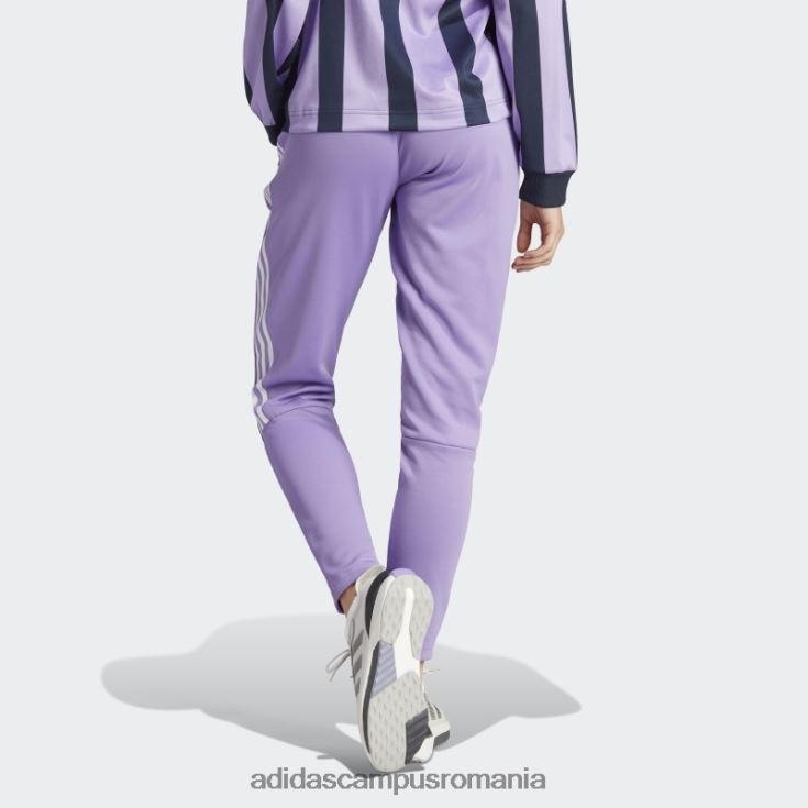 adidas campus romania violet tiro costum până lifestyle pantaloni de sport adidas femei violet/alb J266N223823
