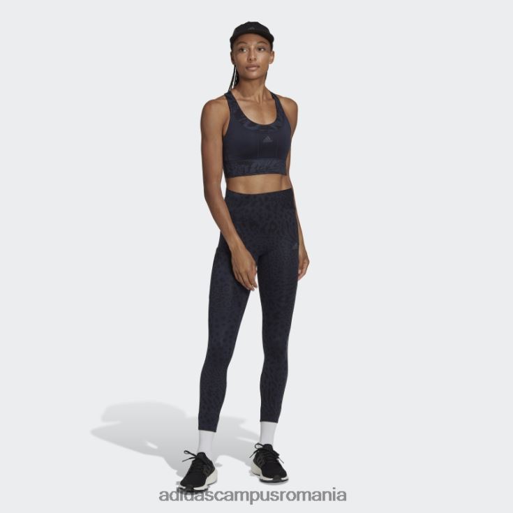 adidas campus romania Fastimpact running leopard 7/8 jambiere cerneală adidas femei cerneală/negru J266N22916