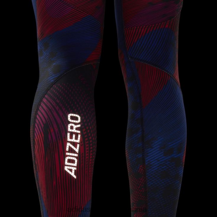 adidas campus romania Leggings 7/8 roșii cu imprimeu pentru alergare adizero femei negru/rosu J266N29724