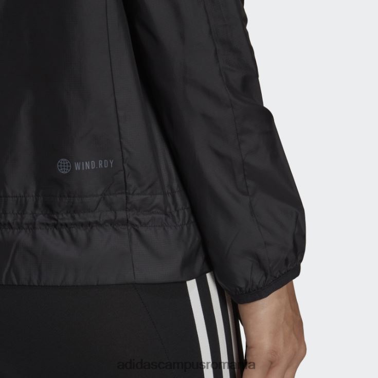adidas campus romania aeroready logo-ul pentru alergare, negru femei alb negru J266N210784