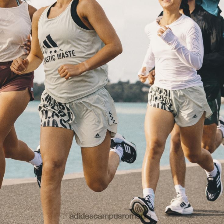 adidas campus romania alergați rapid pantaloni scurți de alergare cu slip interior verde femei verde J266N210741