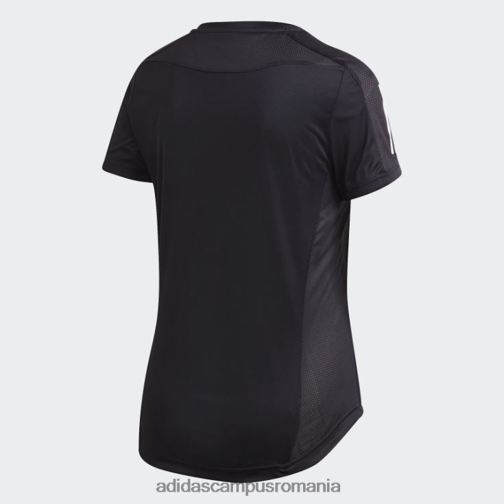 adidas campus romania black own the run tee fierbinte femei negru J266N210762