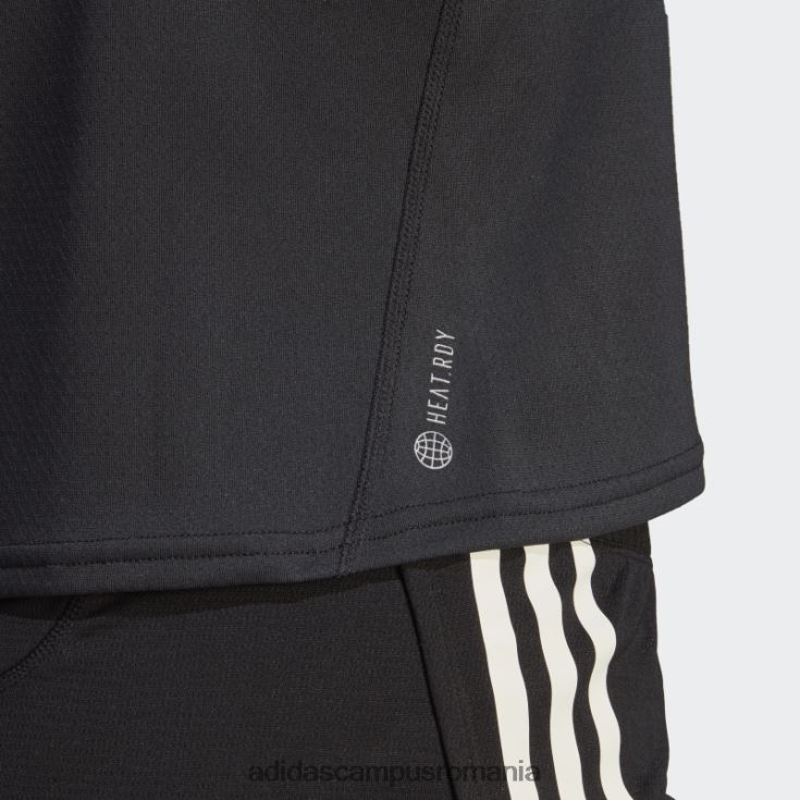 adidas campus romania black x-city running heat.rdy tee adidas femei negru J266N29633