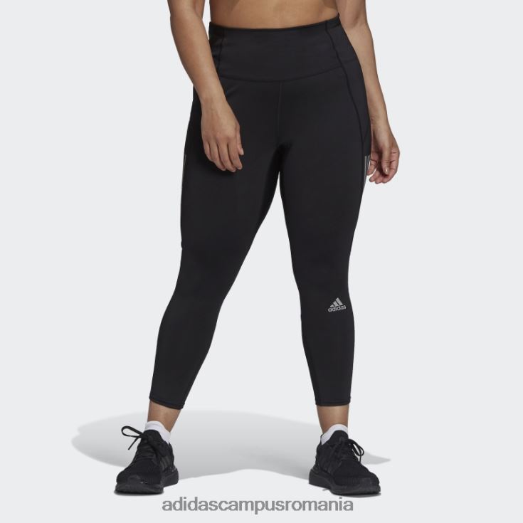 adidas campus romania colanți de alergare negru deține alergarea 7/8 (plus mărime) femei negru J266N22753