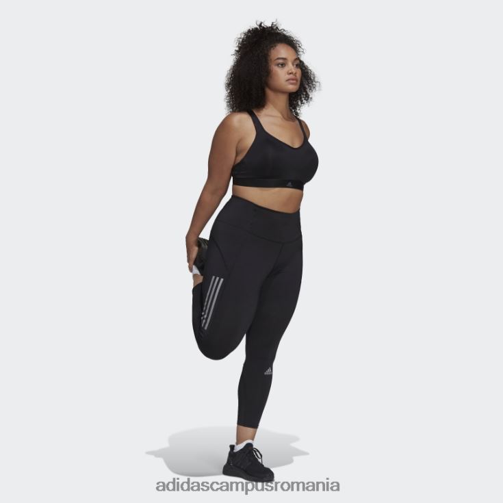 adidas campus romania colanți de alergare negru deține alergarea 7/8 (plus mărime) femei negru J266N22753