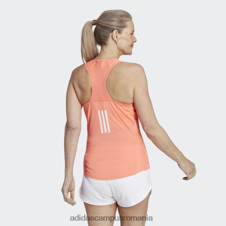 adidas campus romania coral own the run running tank top femei coral J266N210025