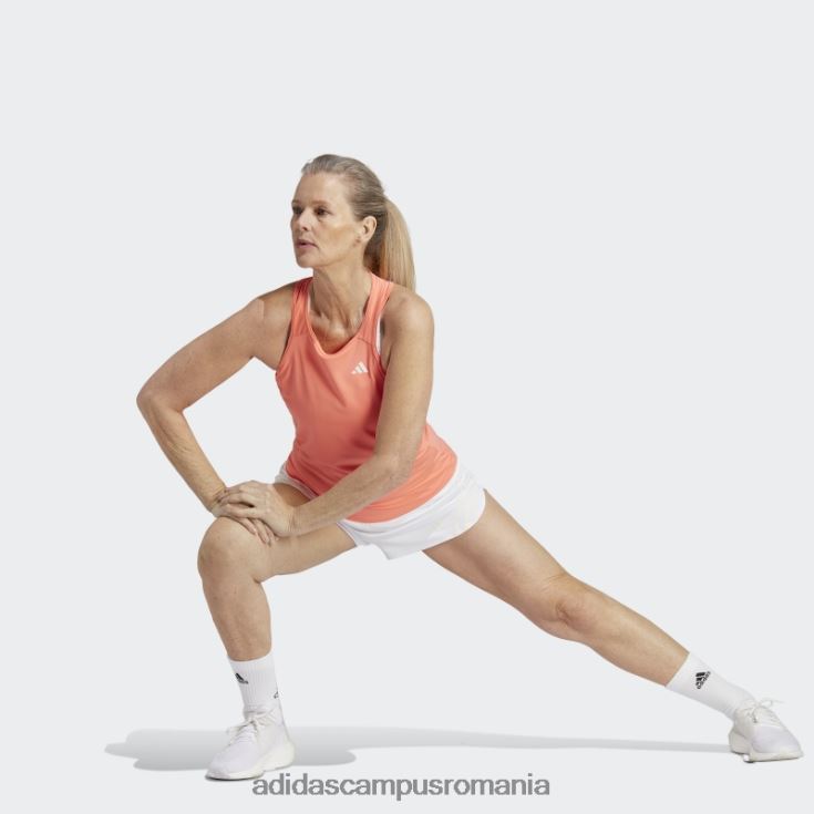 adidas campus romania coral own the run running tank top femei coral J266N210025