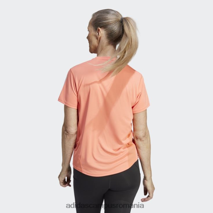 adidas campus romania deține tricoul de alergare coral femei coral J266N217425