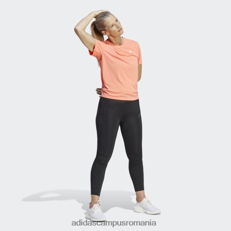 adidas campus romania deține tricoul de alergare coral femei coral J266N217425