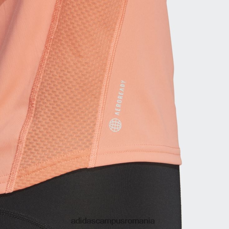 adidas campus romania deține tricoul de alergare coral femei coral J266N217425