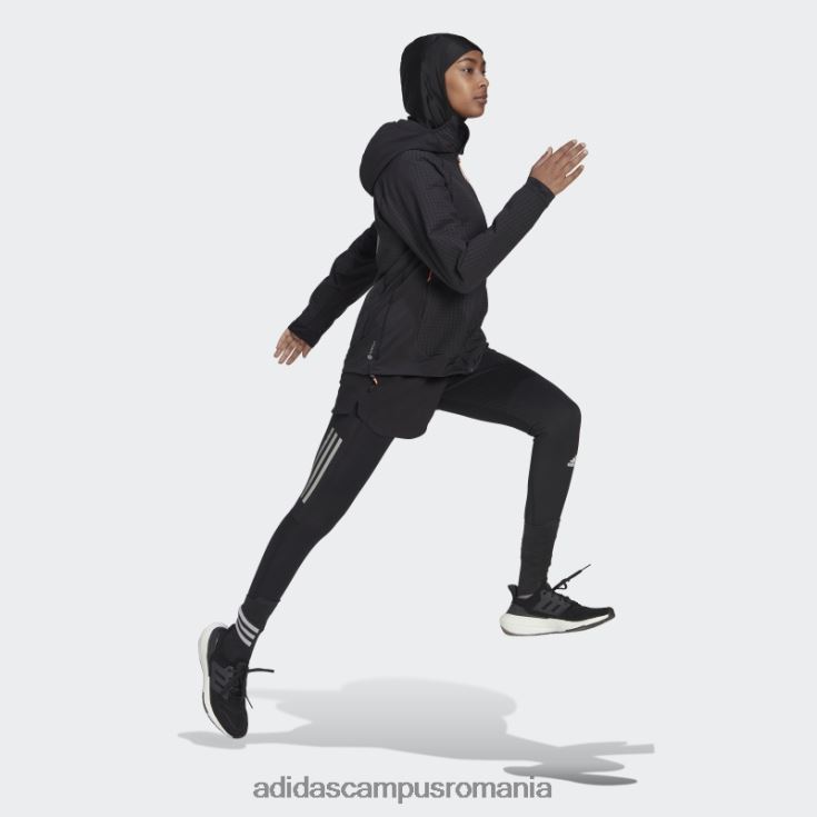 adidas campus romania geacă soft shell x-city running neagră femei negru J266N210820