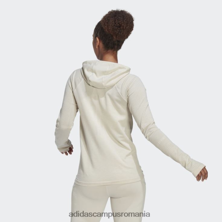 adidas campus romania hanorac x-city running tricot cu maneca lunga aluminiu femei aluminiu/grinda portocalie J266N210754