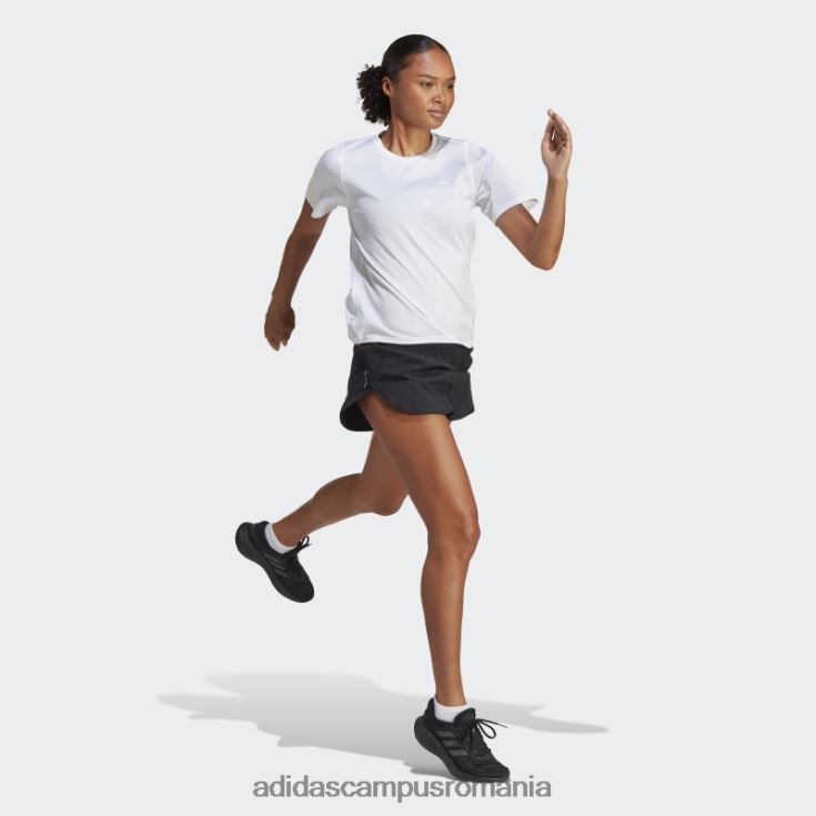 adidas campus romania icoane albe ale alergării tricou cu 3 dungi cu emisii reduse de carbon femei alb J266N217110