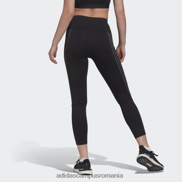 adidas campus romania icoane ale alergării negre 3 dungi 7/8 jambiere de alergare femei negru J266N22915