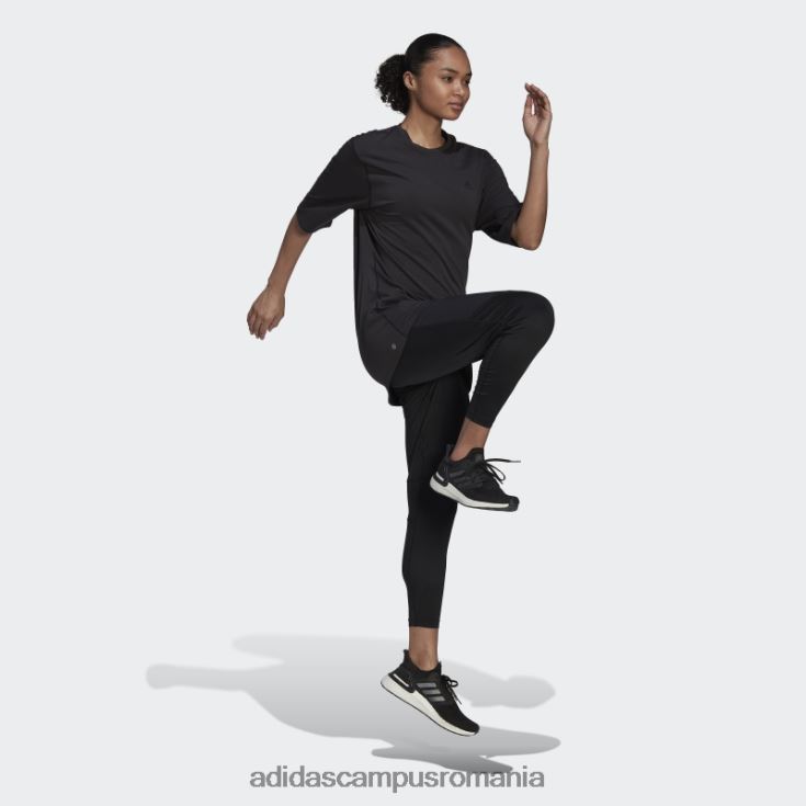 adidas campus romania icoane ale alergării negre realizate cu tricou de alergare din natură femei negru J266N217075