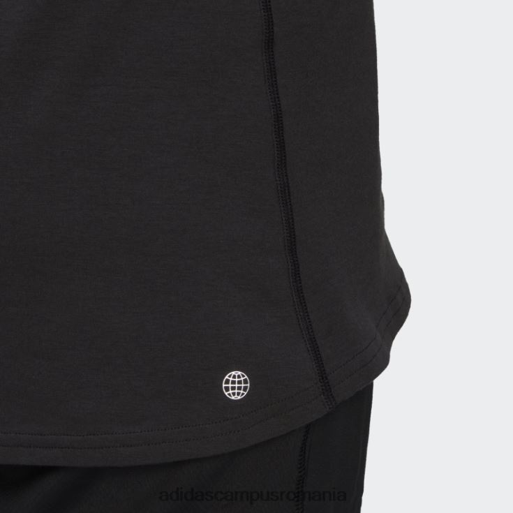 adidas campus romania icoane ale alergării negre realizate cu tricou de alergare din natură femei negru J266N217075