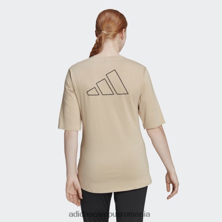 adidas campus romania icoane de alergare realizate cu natura alergare tricou bej femei bej J266N22779