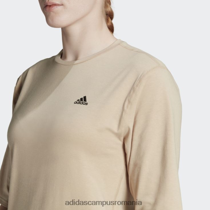 adidas campus romania icoane de alergare realizate cu natura alergare tricou bej femei bej J266N22779