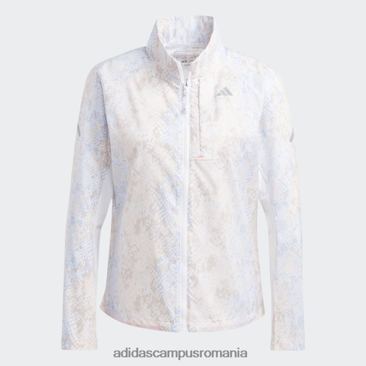 adidas campus romania jachetă albă pentru alergare rapidă adidas femei alb/aluminiu J266N216923
