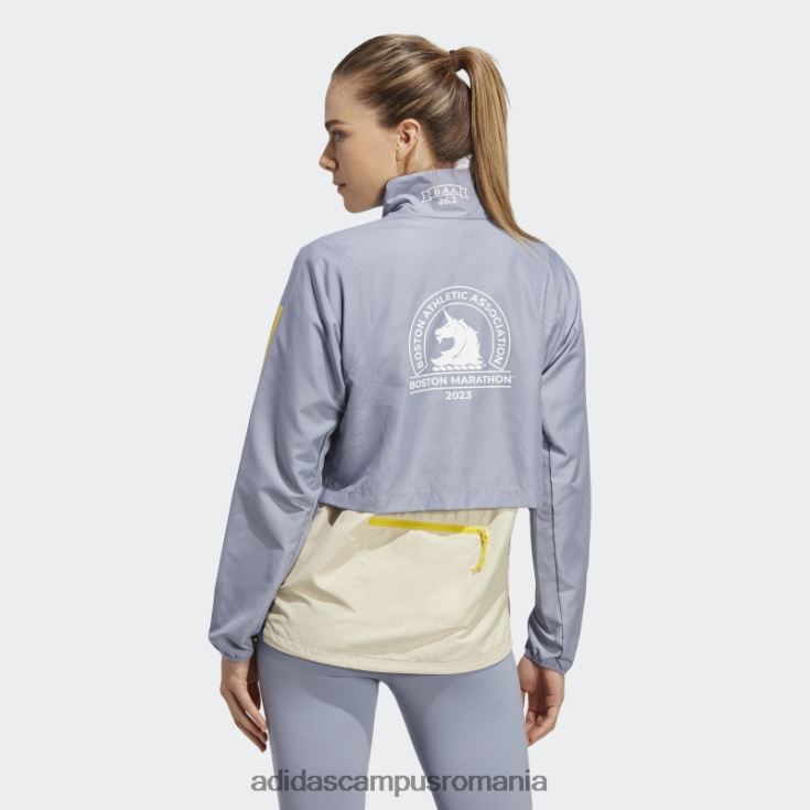 adidas campus romania jachetă de sărbătoare boston marathon 2023 violet argintiu adidas femei violet argintiu J266N210194