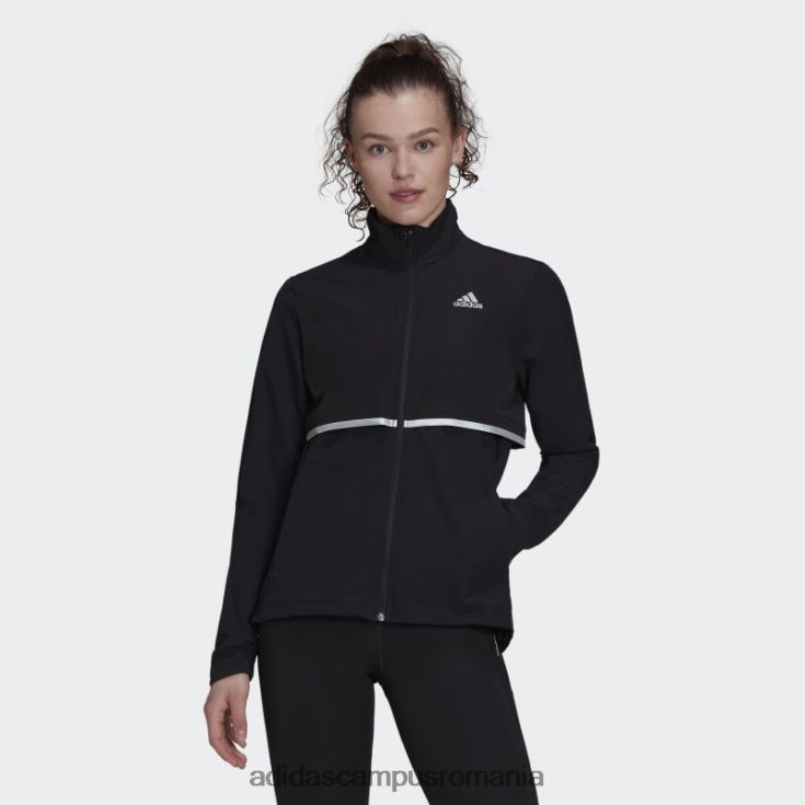 adidas campus romania jachetă neagră de tip soft shell femei negru J266N210580