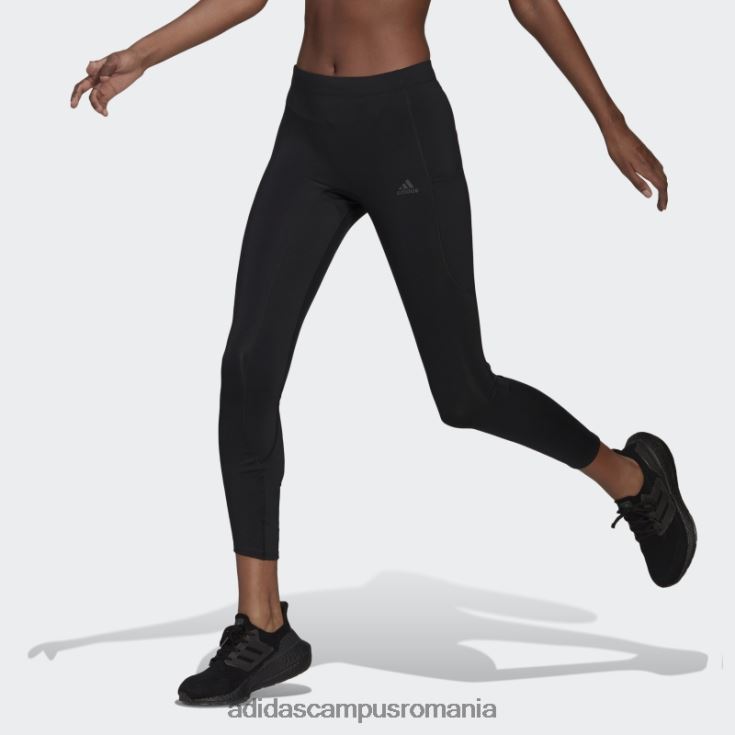 adidas campus romania jambiere de alergare fastimpact 7/8 negru femei negru J266N29781