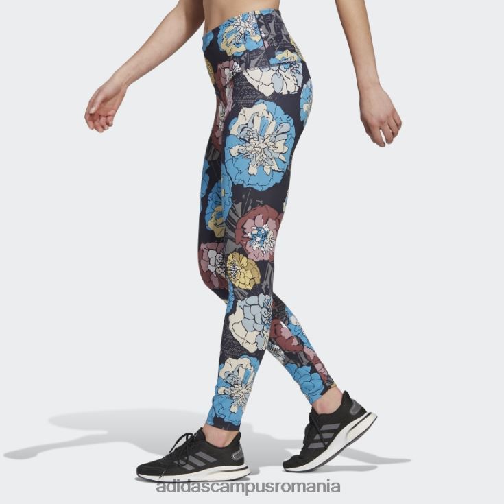 adidas campus romania jambiere de alergare florale craft blue femei craft blue J266N217552