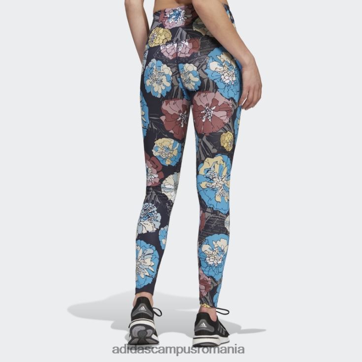 adidas campus romania jambiere de alergare florale craft blue femei craft blue J266N217552