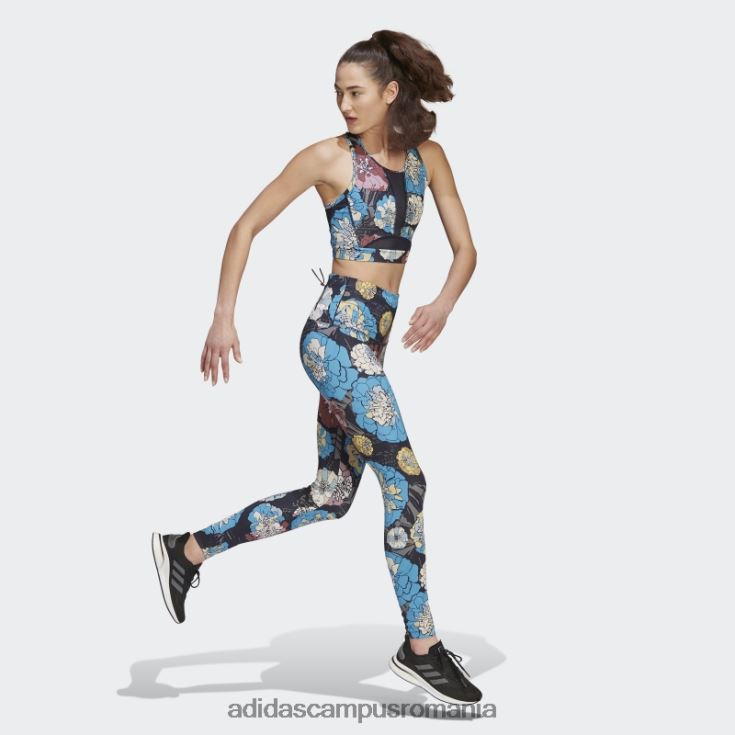 adidas campus romania jambiere de alergare florale craft blue femei craft blue J266N217552