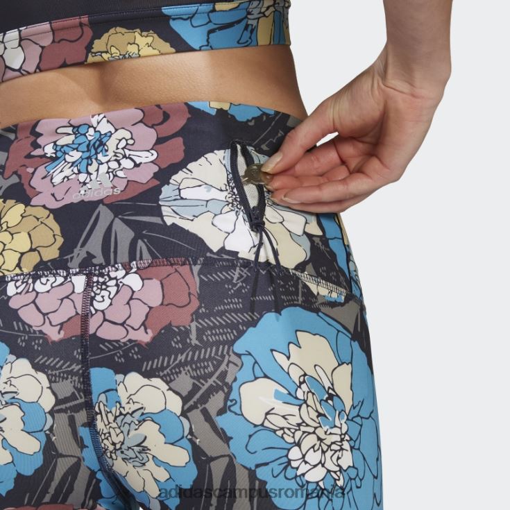 adidas campus romania jambiere de alergare florale craft blue femei craft blue J266N217552