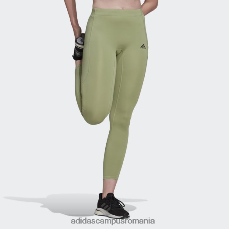adidas campus romania jambiere de alergare lime fastimpact 7/8 femei lămâie verde J266N210438
