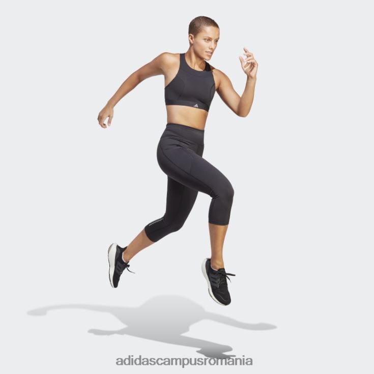 adidas campus romania jambiere negri dailyrun 3/4 femei negru J266N216558