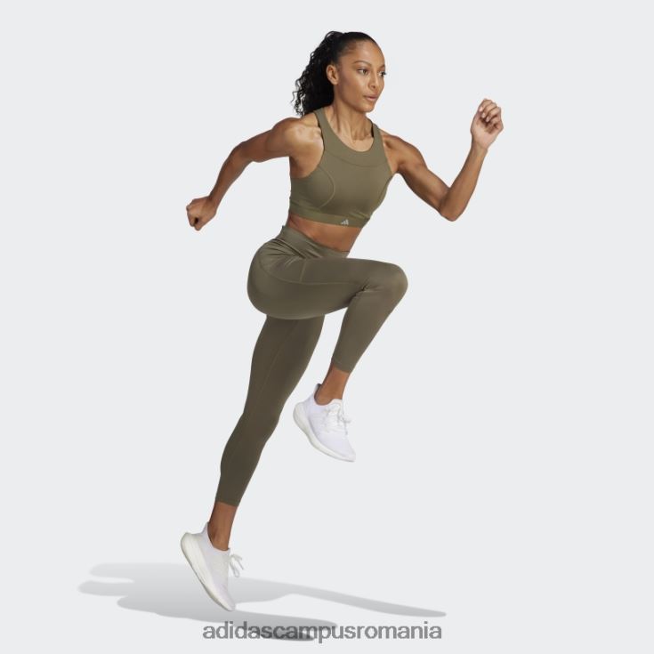 adidas campus romania jambiere olive dailyrun 7/8 femei măsline J266N216516
