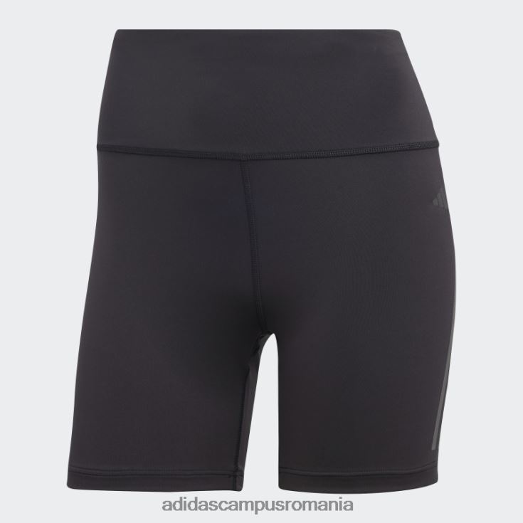 adidas campus romania leggings scurti de cinci inci, negru, cu trei dungi femei negru J266N216796