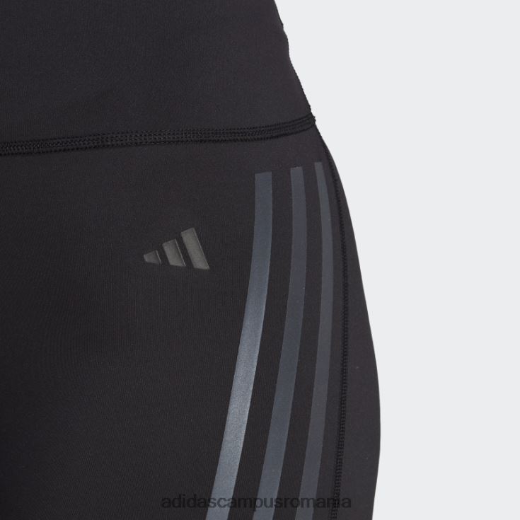 adidas campus romania leggings scurti de cinci inci, negru, cu trei dungi femei negru J266N216796