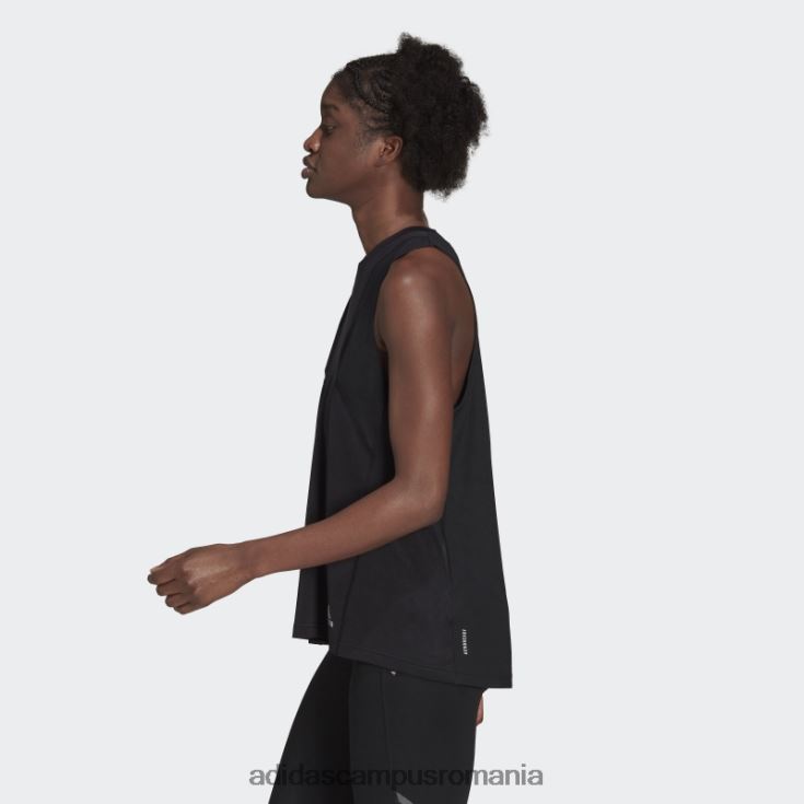 adidas campus romania negru deține maioul de alergare femei negru J266N22819