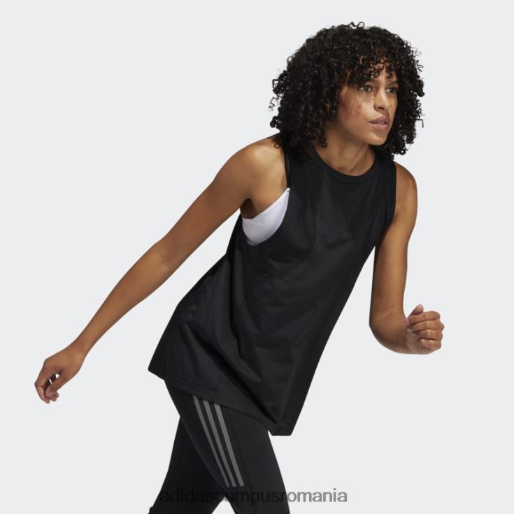 adidas campus romania negru deține maioul de alergare femei negru J266N22819