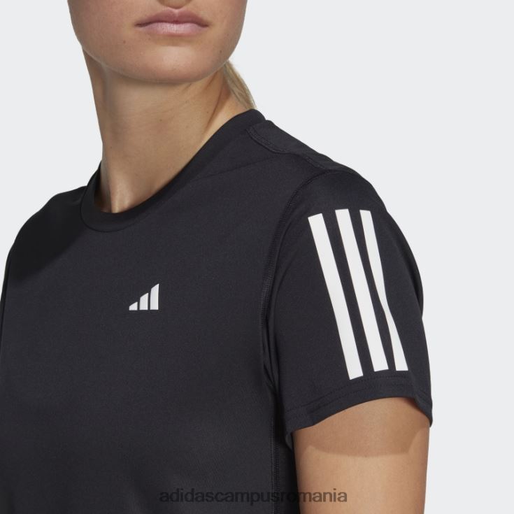 adidas campus romania negru fierbinte deține tricou-ul de alergare femei negru J266N210840